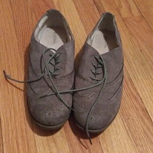 Merona grey oxfords